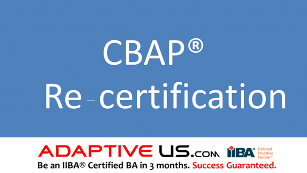 Exam CBAP Study Solutions